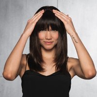 Clip in Human Hair Fringe by Hairdo