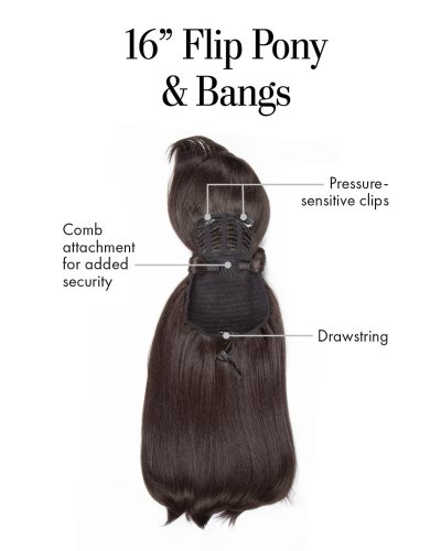 Flip Pony & Bangs Hairpiece by Kim Kimble
