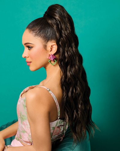 26" Trending Waves Pocket Pony Hairpiece by Kim Kimble