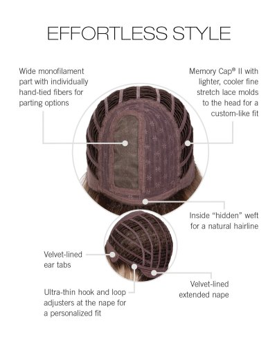 Effortless Style Wig by Raquel Welch